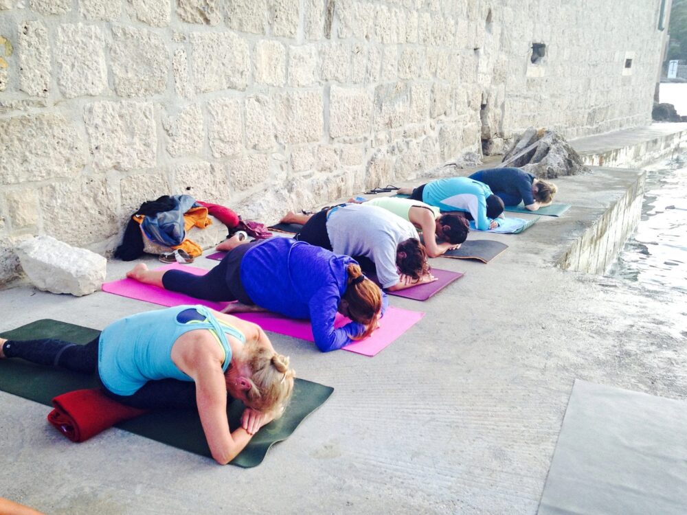 seaside yoga retreat Croatia