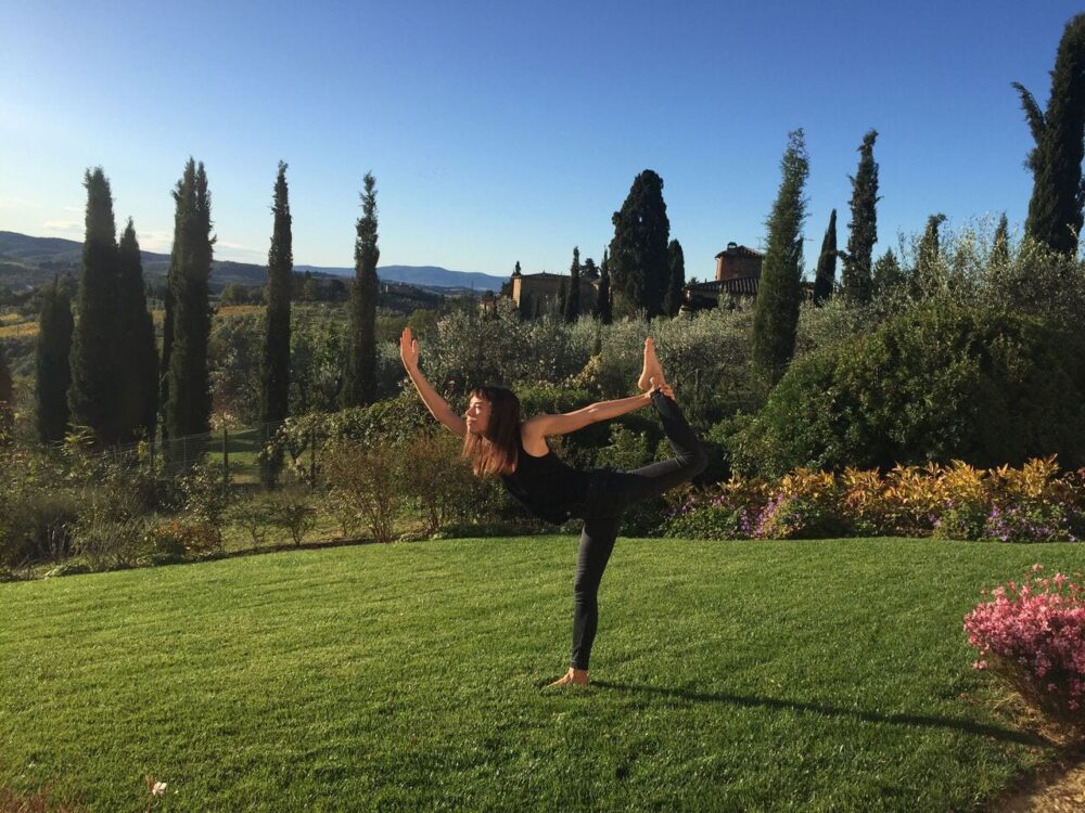 luxury yoga retreat in Chianti