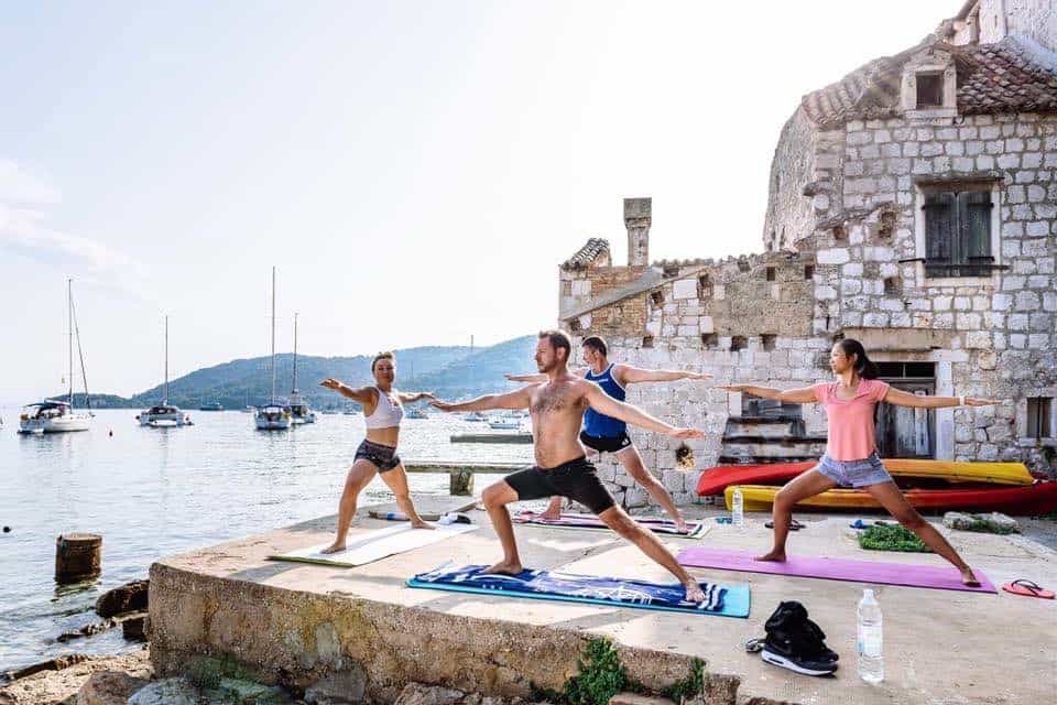 sailing yoga holiday croatia