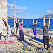 yoga and hiking seaside retreat Croatia
