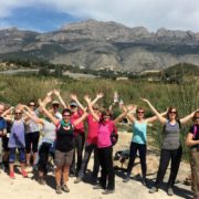 yoga and hiking retreat